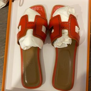 Hermes Oran Sandals